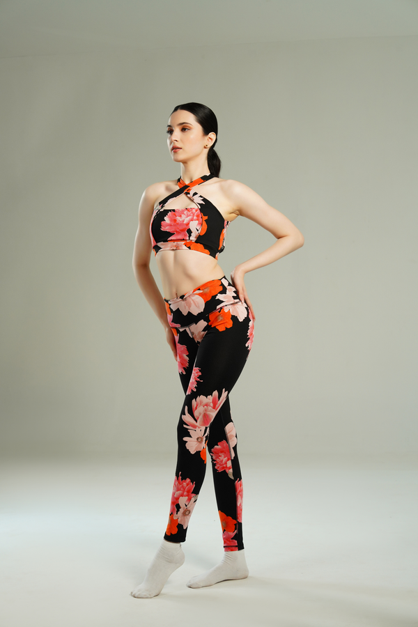 Floral Halter Neck Top