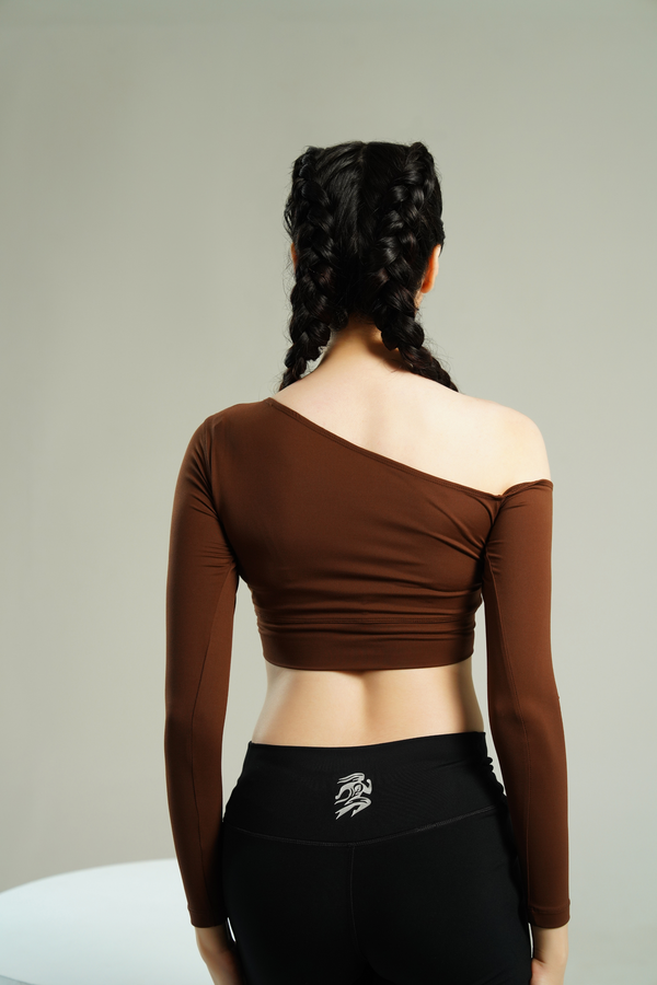 One Shoulder Crop Top